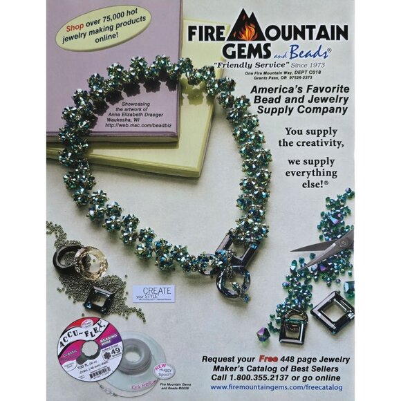 Bead And Button Magazine August 2008 Create A Beautiful Wire Work Pendant - Picture 10 of 14